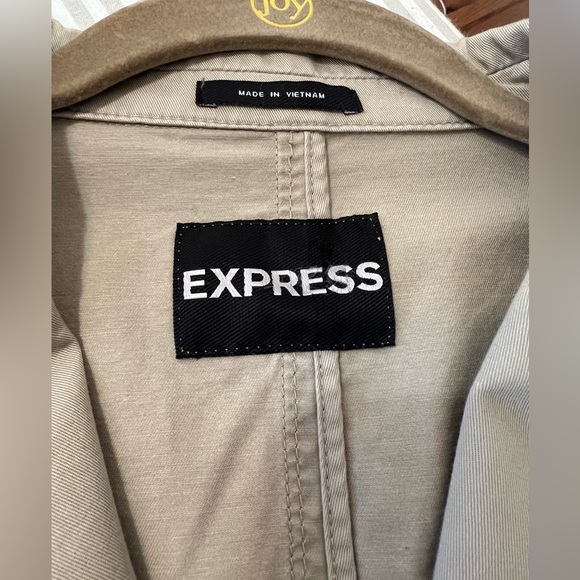 EUC/Like New EXPRESS Mens Military Inspired Jacket | Size Medium - Picture 8 of 9